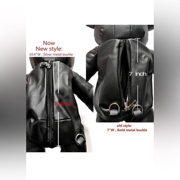 Men|women Teddy Bear|skeleton |punk style |Backpack - Picture 7 of 9